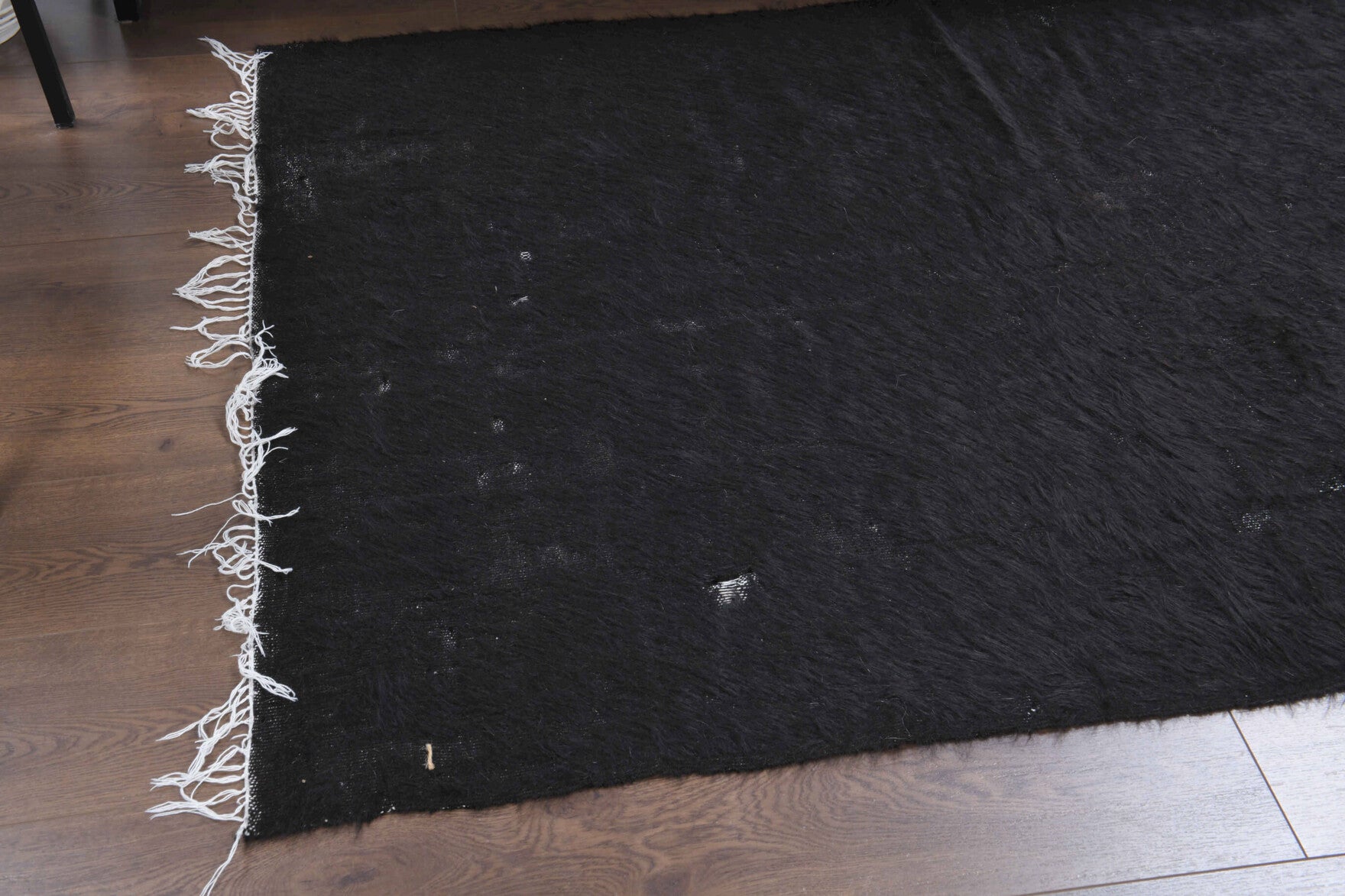 Hand-crafted Anatolian vintage kilim Theokleia in wool, 1960s