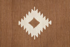 Thalopeleia kilim: 1960s handwoven flatweave Anatolian kilim with medallion motifs