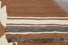 Thalopeleia – vintage medallion kilim for living room or bedroom, 4'7" x 6'1" (139x185 cm)