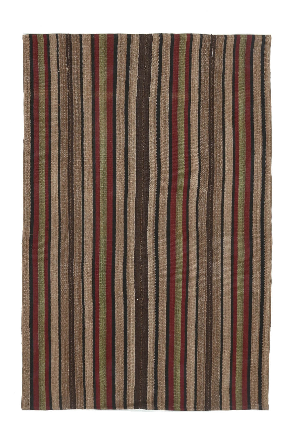 Striped Kilim Handmade Vintage Rug