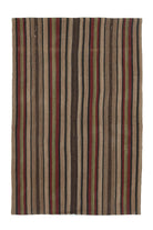 Striped Kilim Handmade Vintage Rug