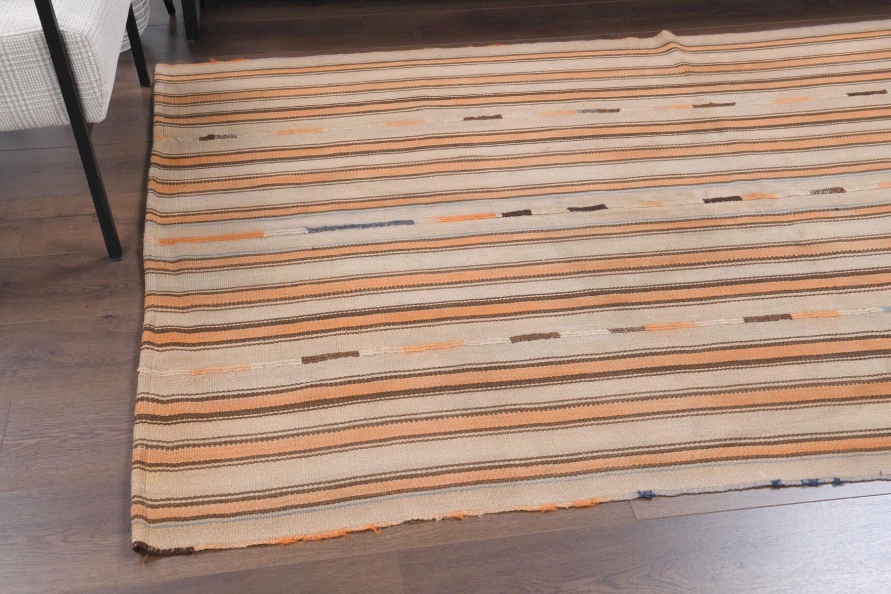 147x233 cm vintage Anatolian kilim rug – Terpsaura, flatweave, wool