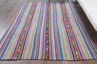 One-of-a-kind 1960s Anatolian vintage kilim rug in wool, 5'8" x 8'