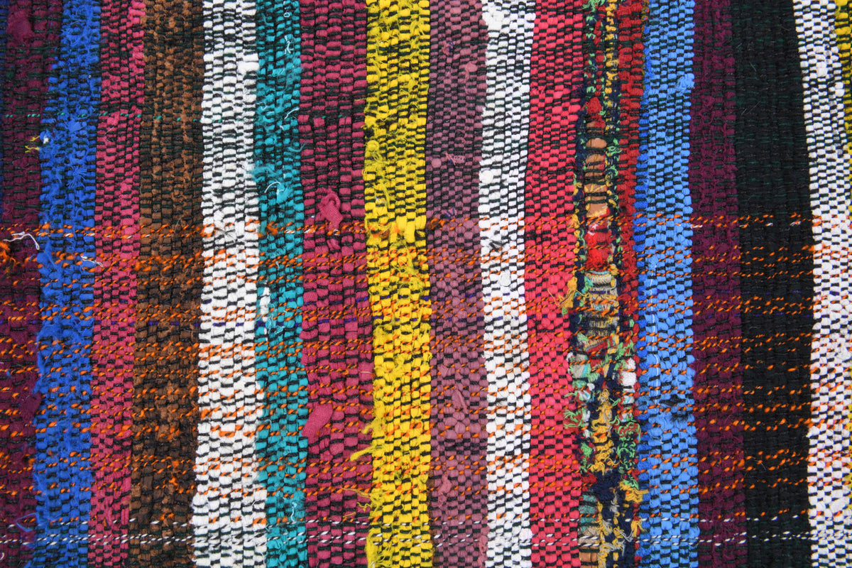 133x200 cm vintage Anatolian kilim rug – Sultanzade, flatweave, wool
