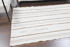 Stenanthe – vintage striped kilim for living room or bedroom, 4'8" x 8'2" (143x250 cm)
