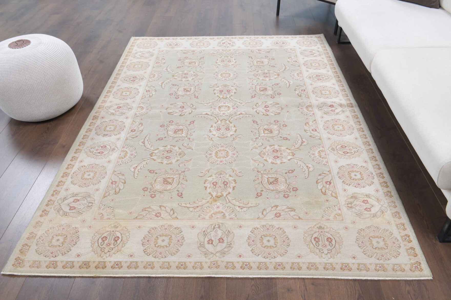 One-of-a-kind 1970s Anatolian vintage area rug in wool, 3'5" x 7'7"