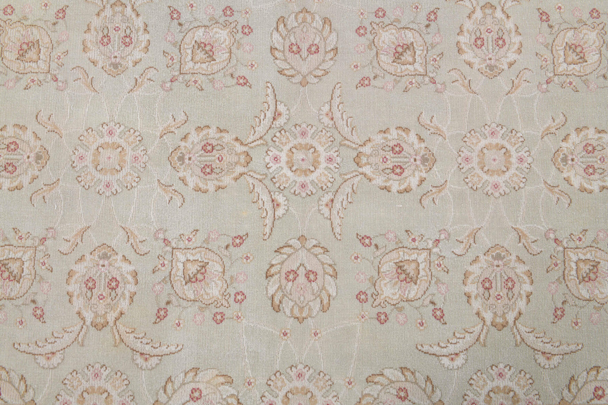 Bohemian Neutral Handmade Vintage Rug