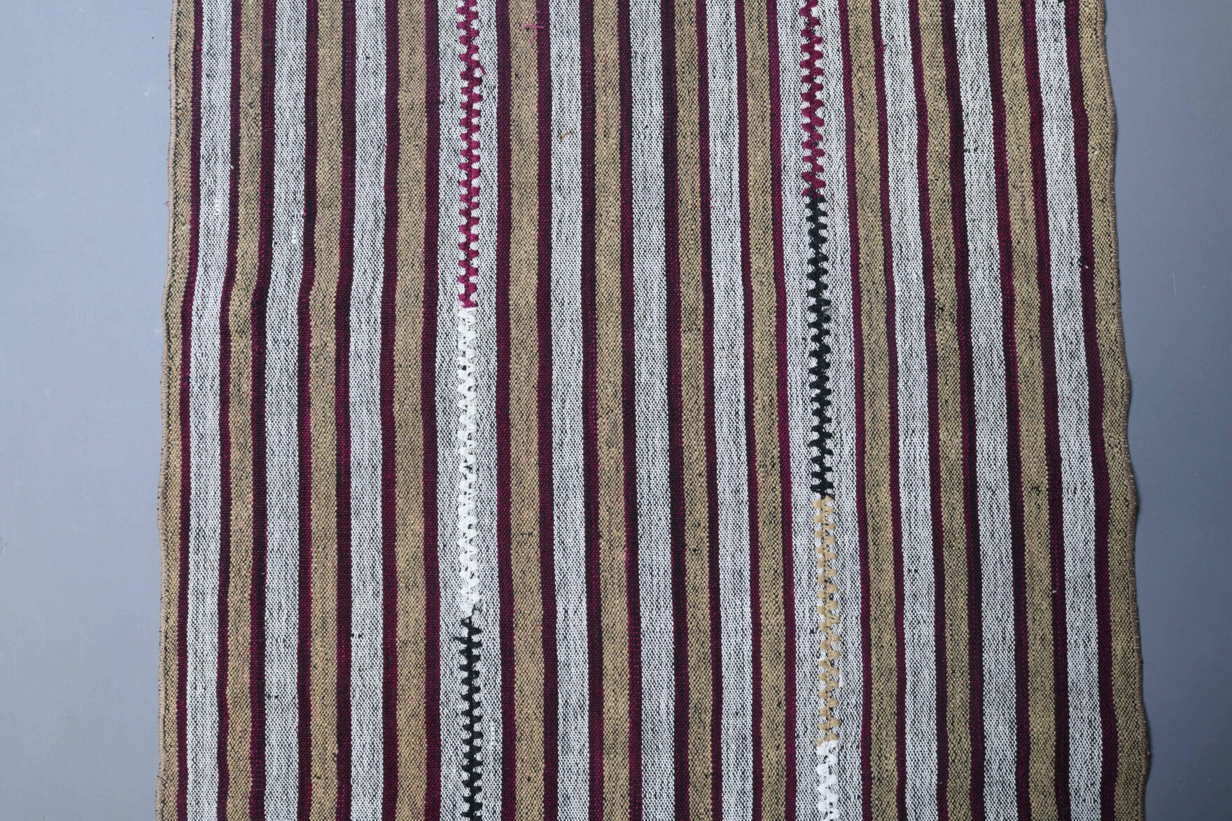 Handmade Vintage Kilim Runner Rug