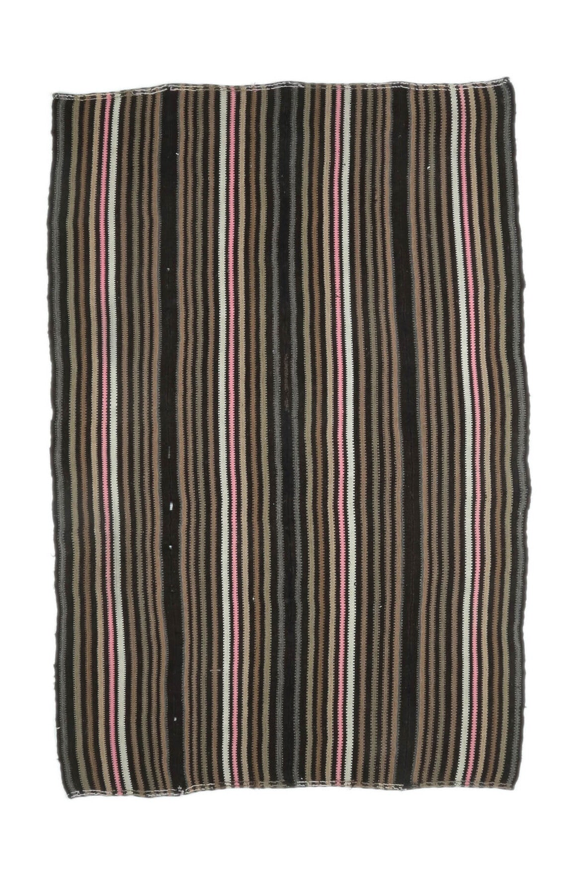 Hayley - Black Vintage Kilim Rug
