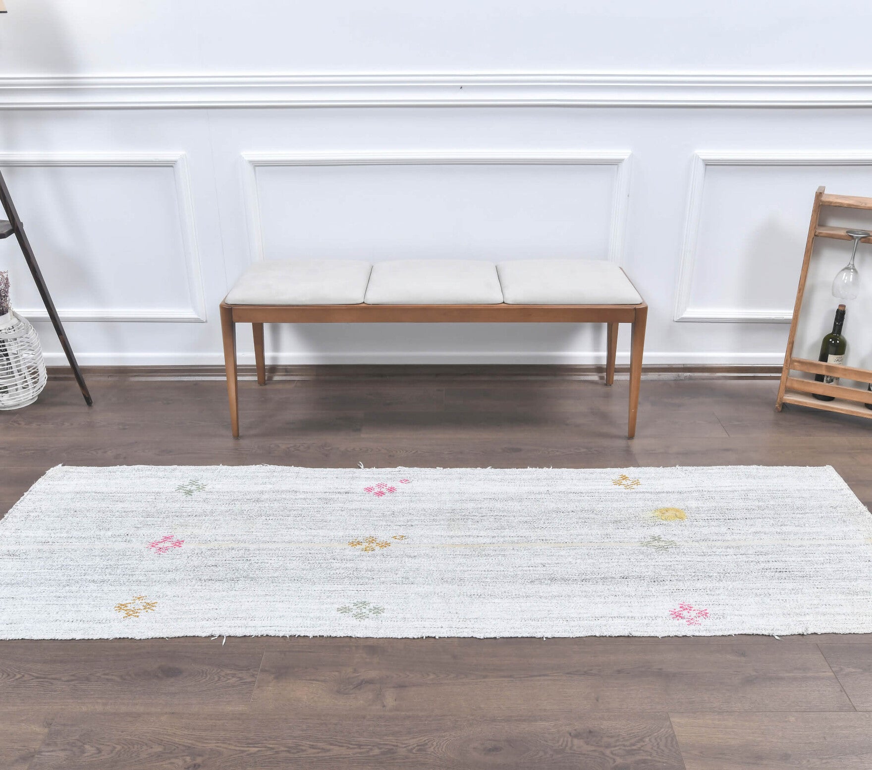 Hece - Vintage Kilim Bath Rug
