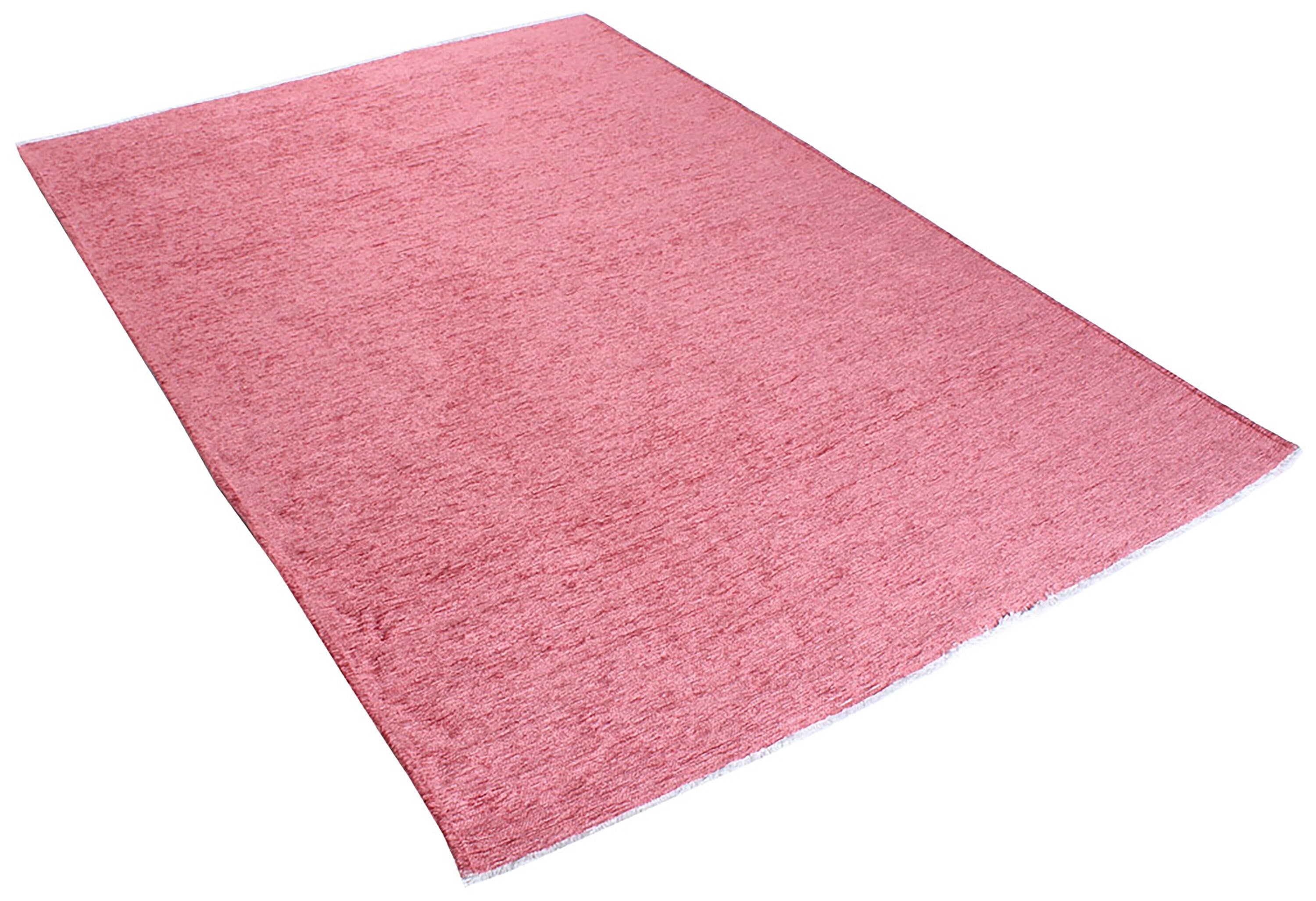 Pink Plain Rug, Modern Boho Home Décor Shabby Chic Area Rugs