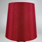 8-inch Vintage Silver Cordless LED Table Lamp