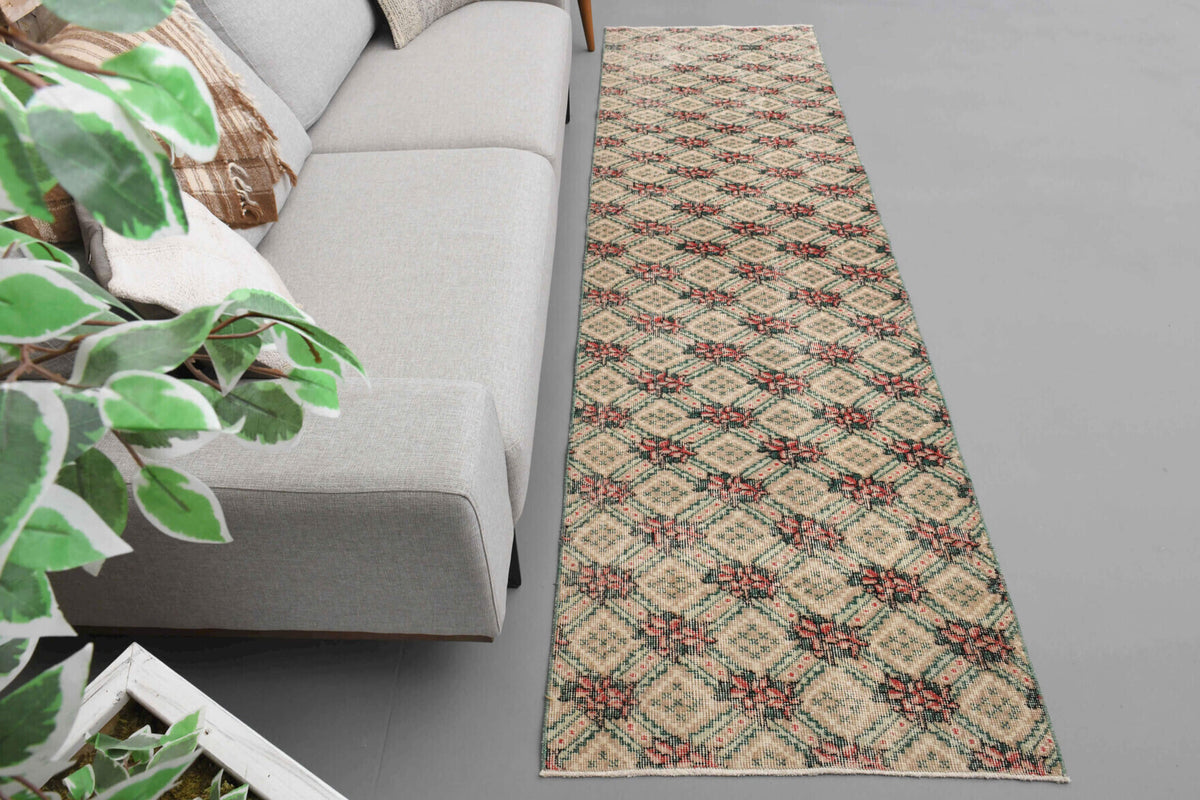 Vintage Oushak Runner Rug