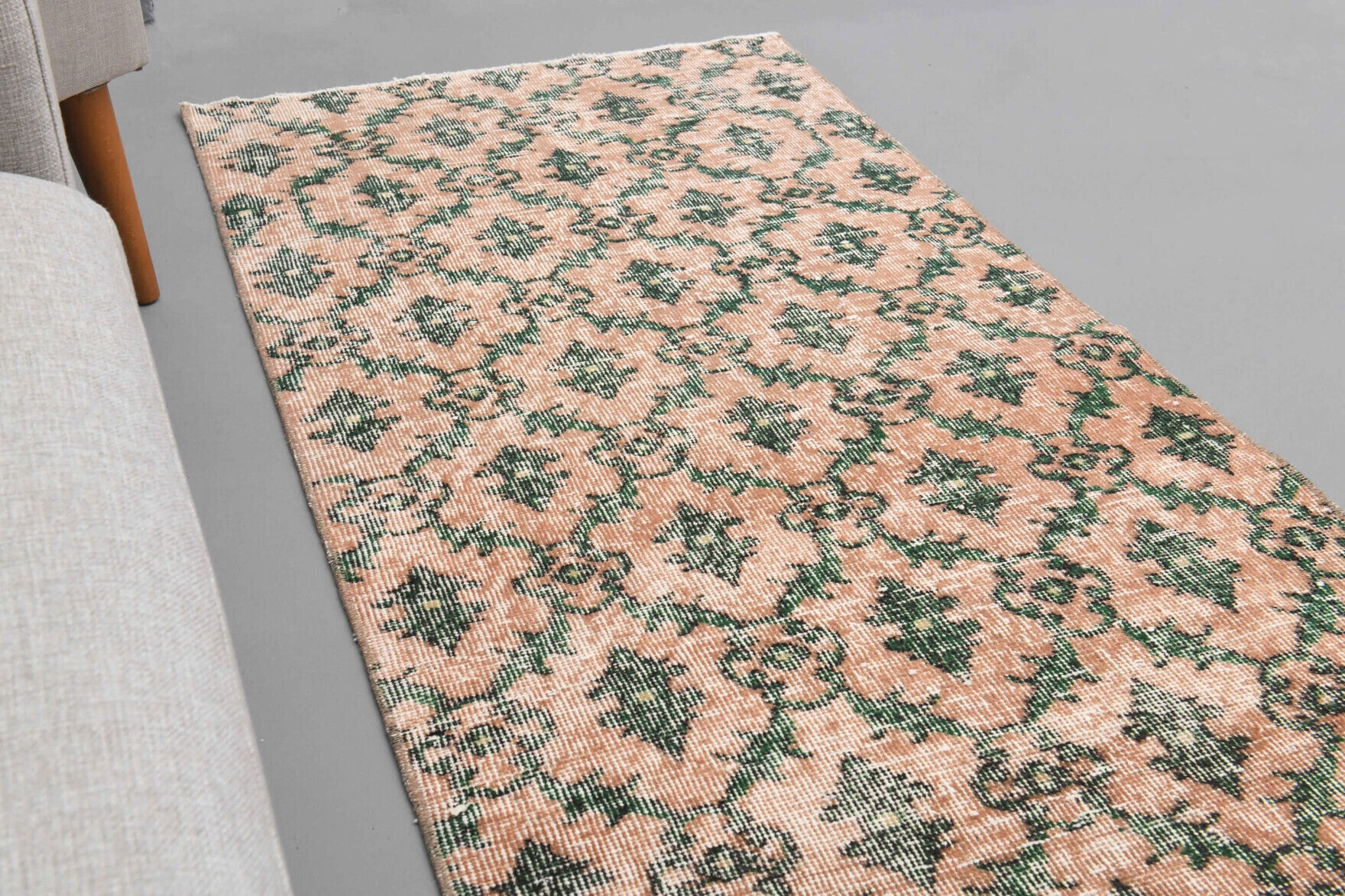 Damask - Vintage Runner Rug