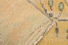 2x8 Mustard Oushak Narrow Runner Rug