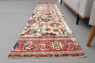 2x10 Floral Oushak Runner Rug