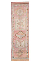 Vintage Oushak Runner Rug