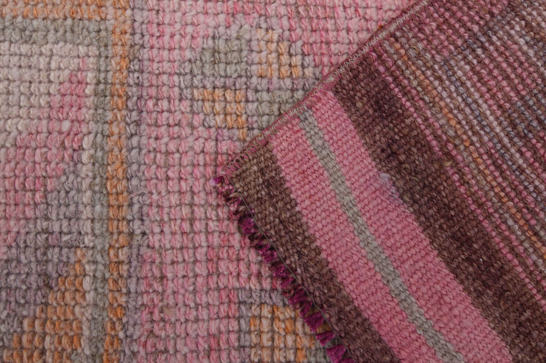 Vintage Oushak Runner Rug