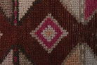 Mehgonca – vintage ikat runner for living room or hallway, 3'3" x 9'6" (99x290 cm)