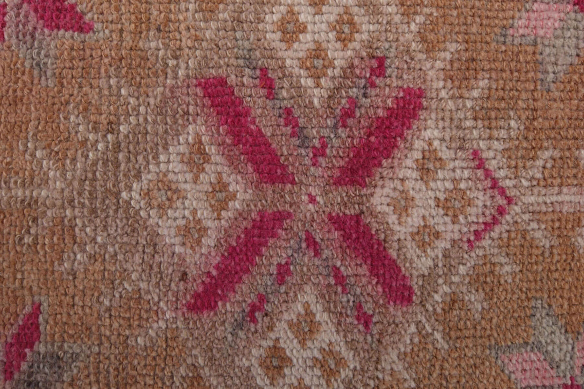 Mujganaz – vintage ikat runner for living room or hallway, 2'8" x 11'10" (81x360 cm)