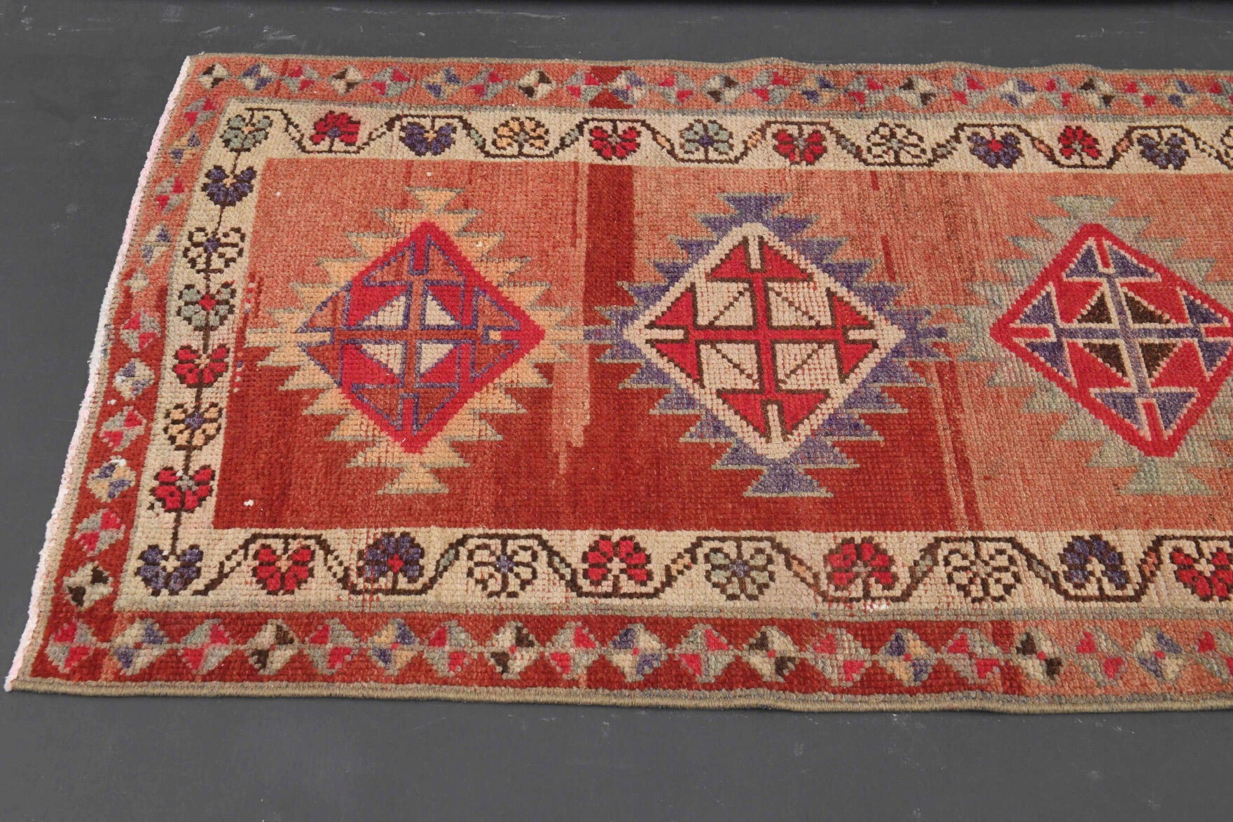 Handmade Wool Runner Rug