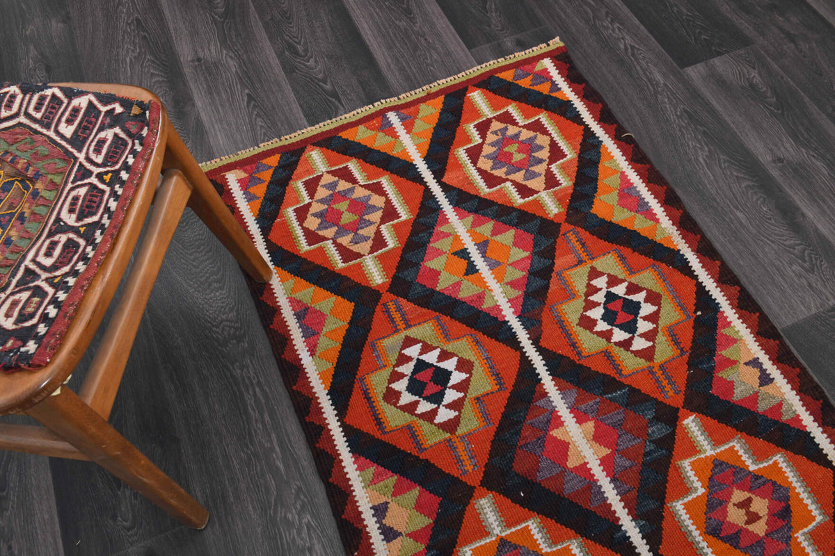 Flatweave Turkish Runner Rug