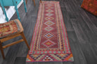 Dark Purple - Hand-Knotted Runner Rug