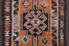 Aspendos - Hand-Knotted Flatweave Vintage Runner Rug