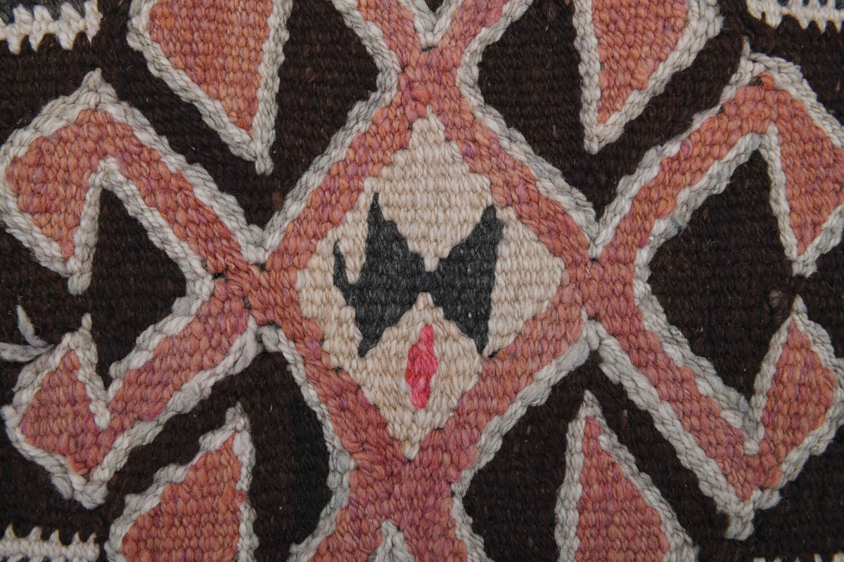 Aspendos - Hand-Knotted Flatweave Vintage Runner Rug