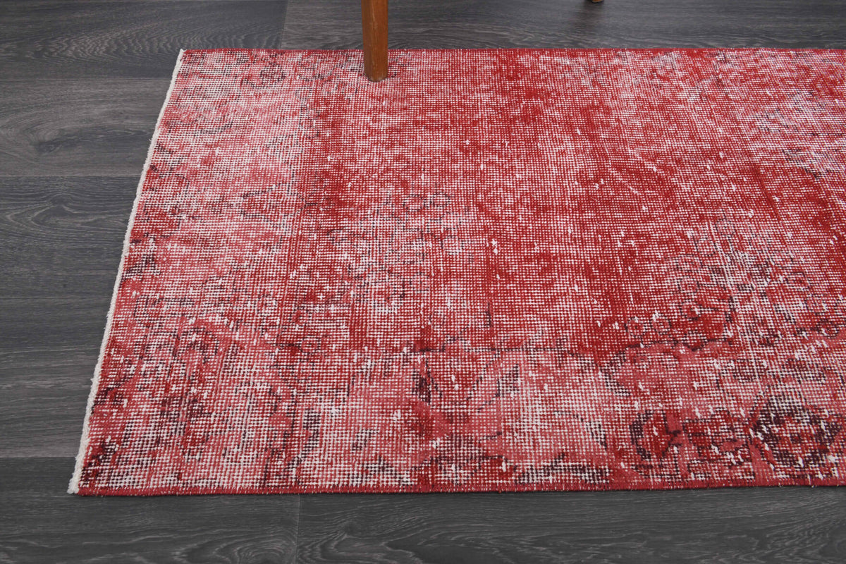 One-of-a-kind 1970s Anatolian distressed vintage runner rug in wool, 2'4" x 10'6"