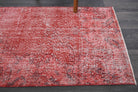 70x320 cm distressed vintage Anatolian runner rug – Goncalale, low pile, wool
