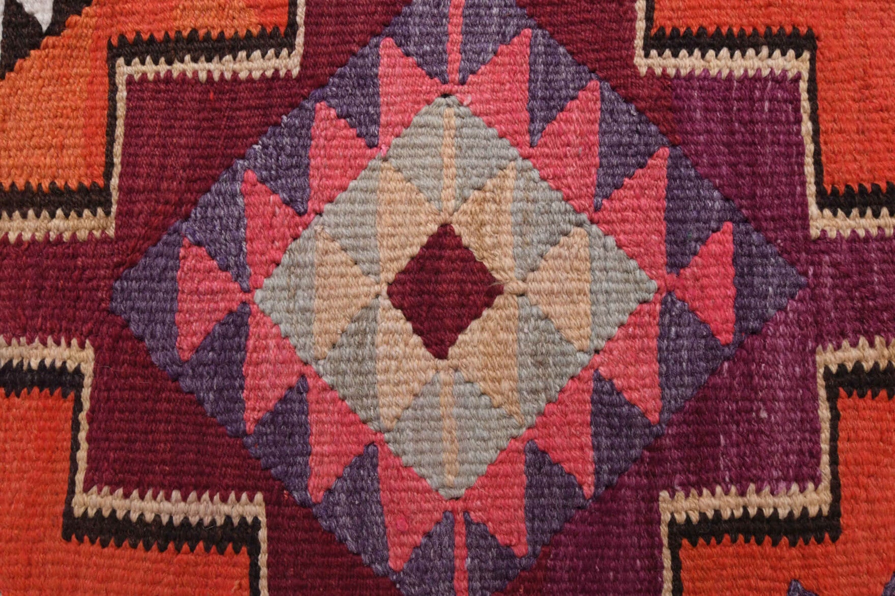 Vintage Turkish Kilim Runner Rug