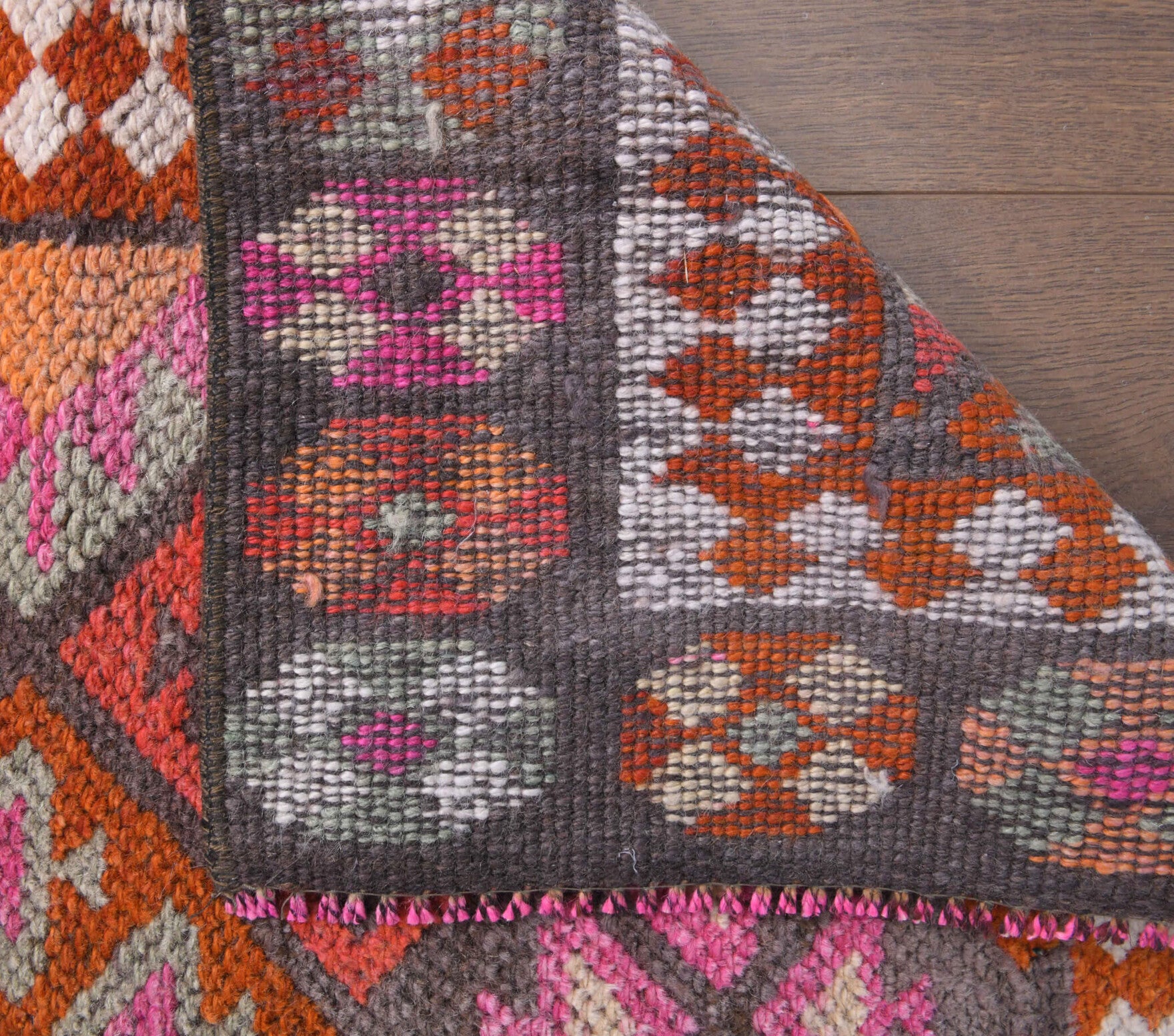 Colorful Vintage Runner Rug