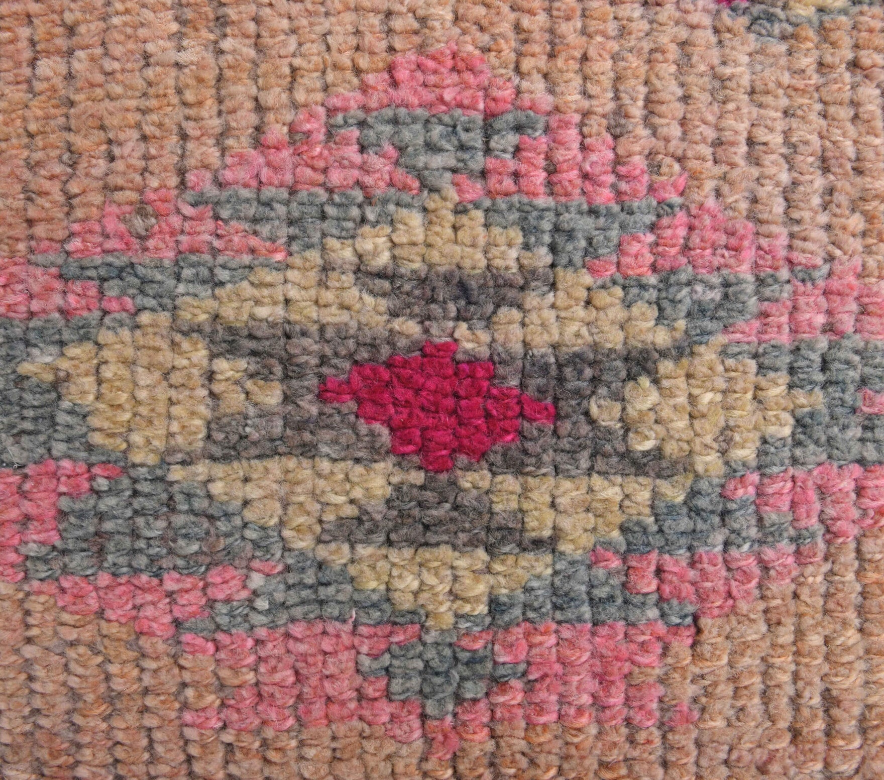 Peach Colored - Oushak Runner Rug