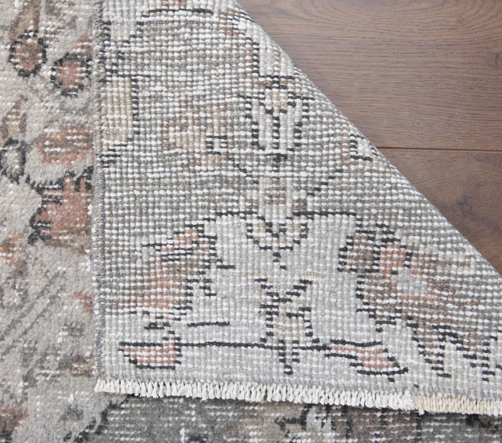 Vintage Oushak Runner Rug
