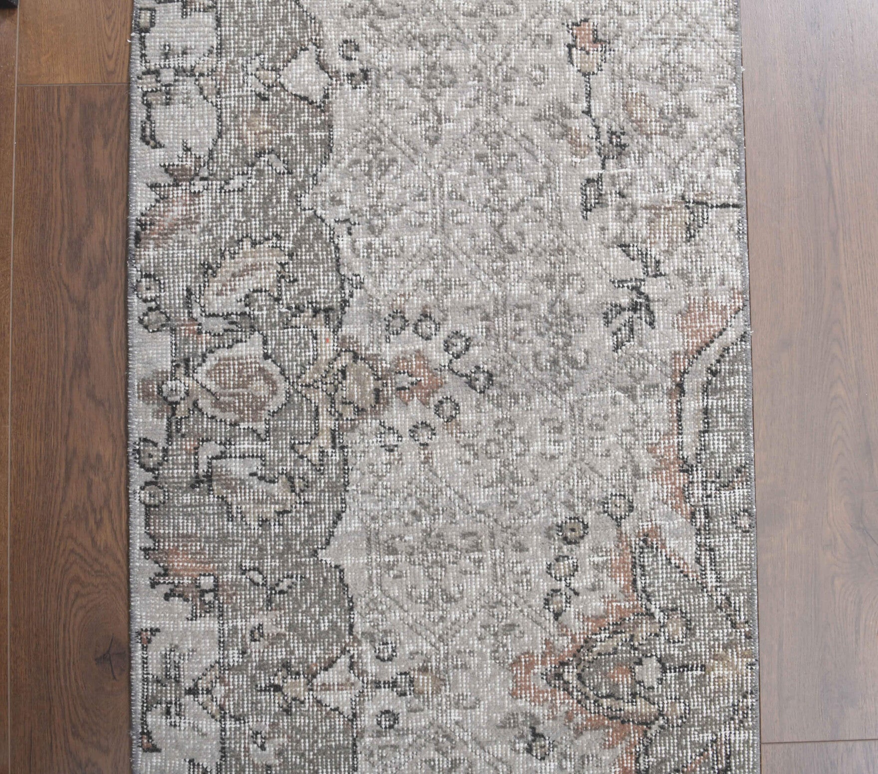 Vintage Oushak Runner Rug