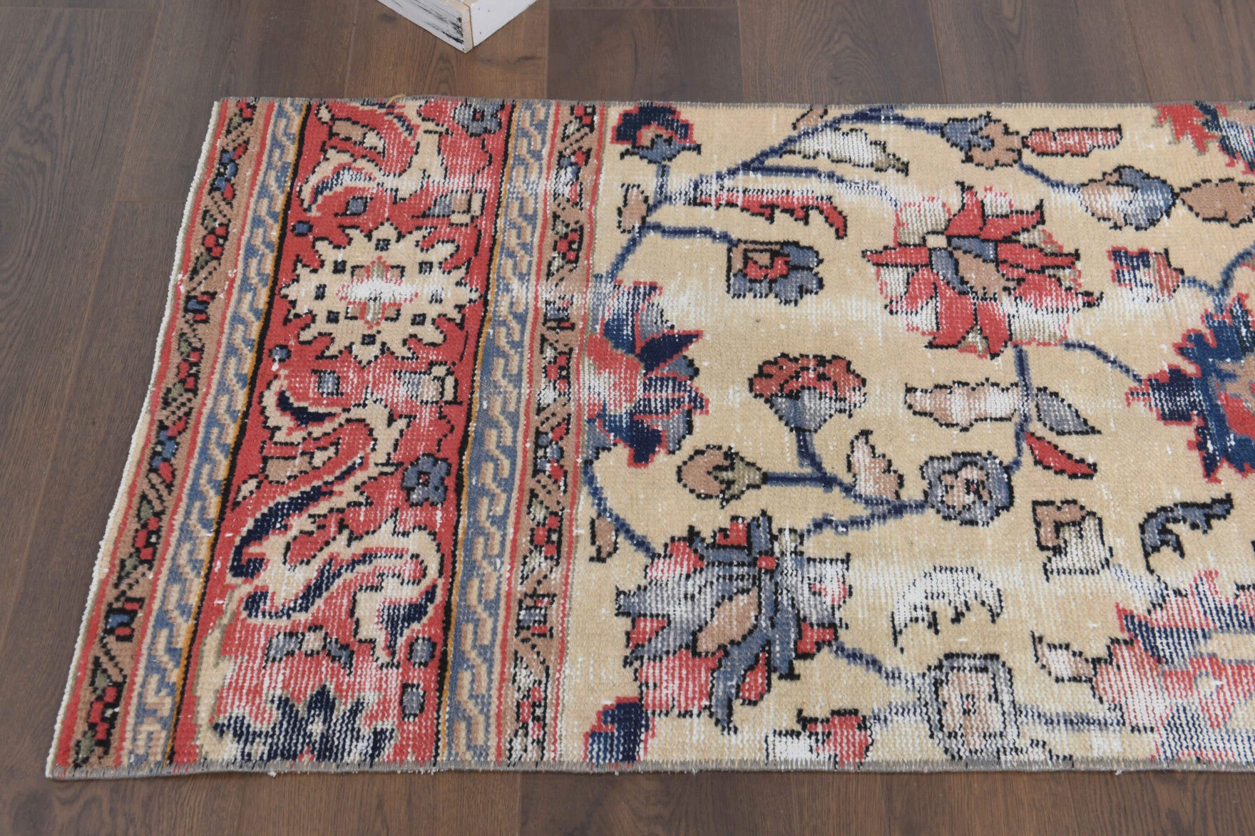 Vintage Oushak Runner Rug