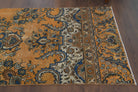 Orange Oriental Oushak Runner Rug