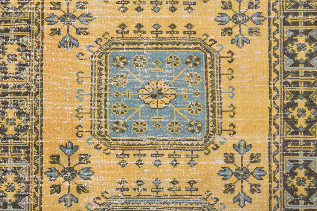 Floral Wide Runner Rug
