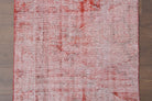 Distressed Red Vintage Anatolian Rug Runner