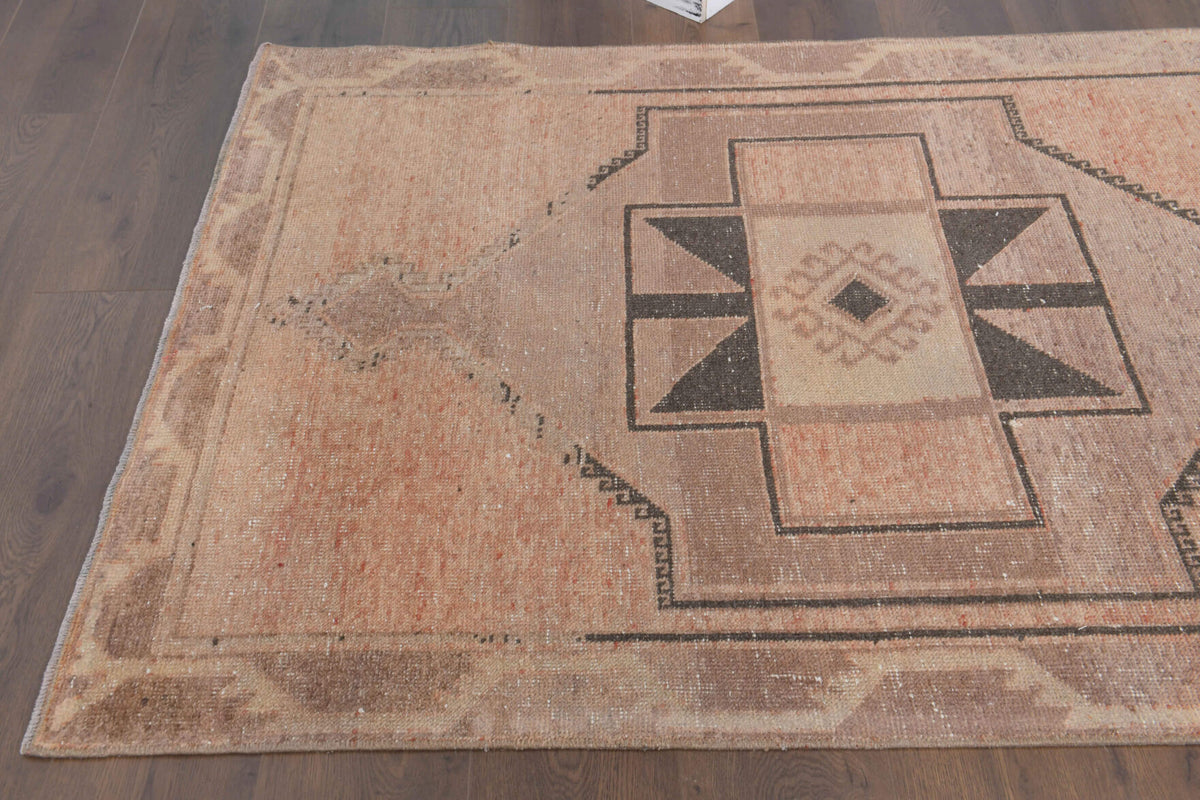 One-of-a-kind 1970s Anatolian vintage runner rug in wool, 3'10" x 13'1"