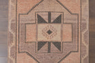 Handmade wool runner from Anatolia, Turkey – Soft Vintage Runner Rug 3'10" x 13'1"