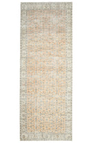Floral Wide Runner Rug - 1970s