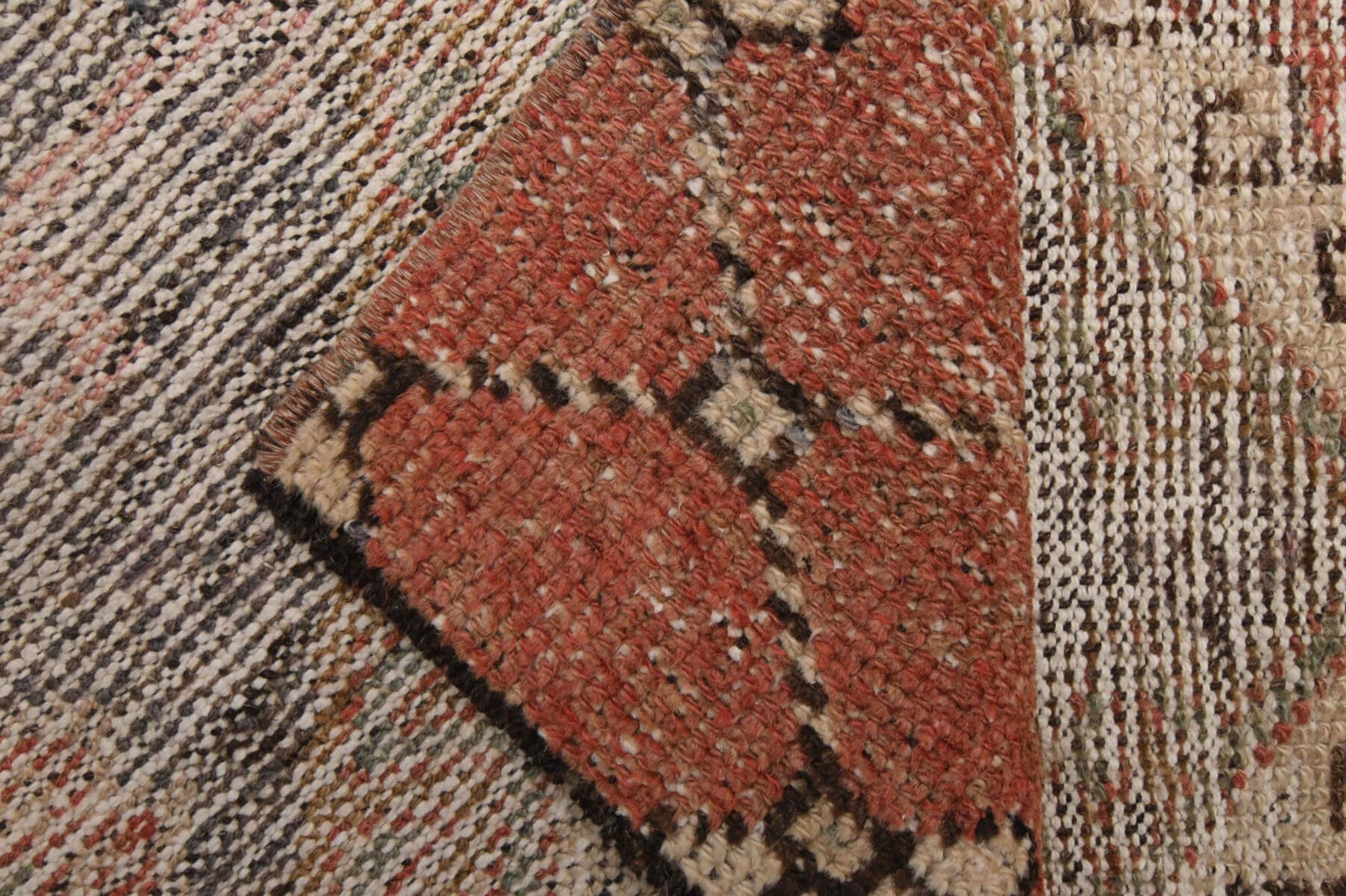 Vintage Oushak Runner Rug