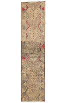Antique Oushak Runner Rug
