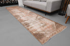 Distressed Vintage Runner Rug
