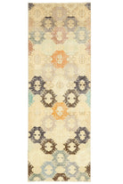 Beige Vintage Anatolian Runner Rug