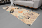 Beige Vintage Anatolian Runner Rug