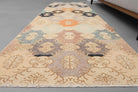 Beige Vintage Anatolian Runner Rug