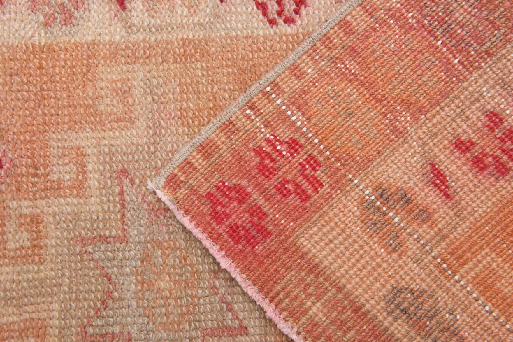 Hand-Knotted Anatolian Vintage Long Runner Rug
